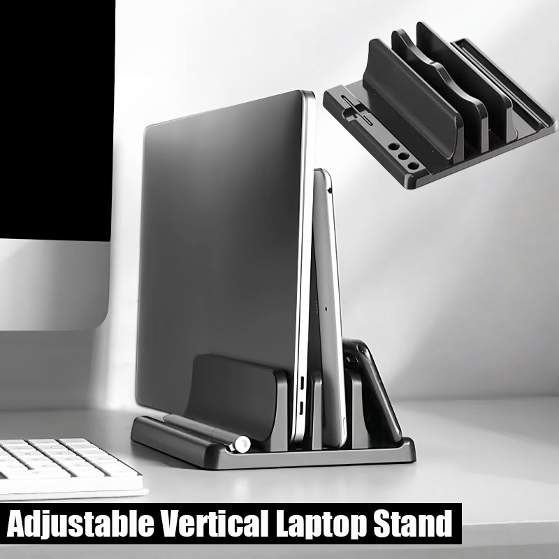 Vertical Laptop Stand - Вертикальная подставка для ноутбука, регулируемый многофункциональный