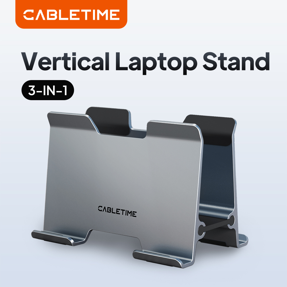 Vertical Laptop Stand - Вертикальная подставка для ноутбука CABLETIME из