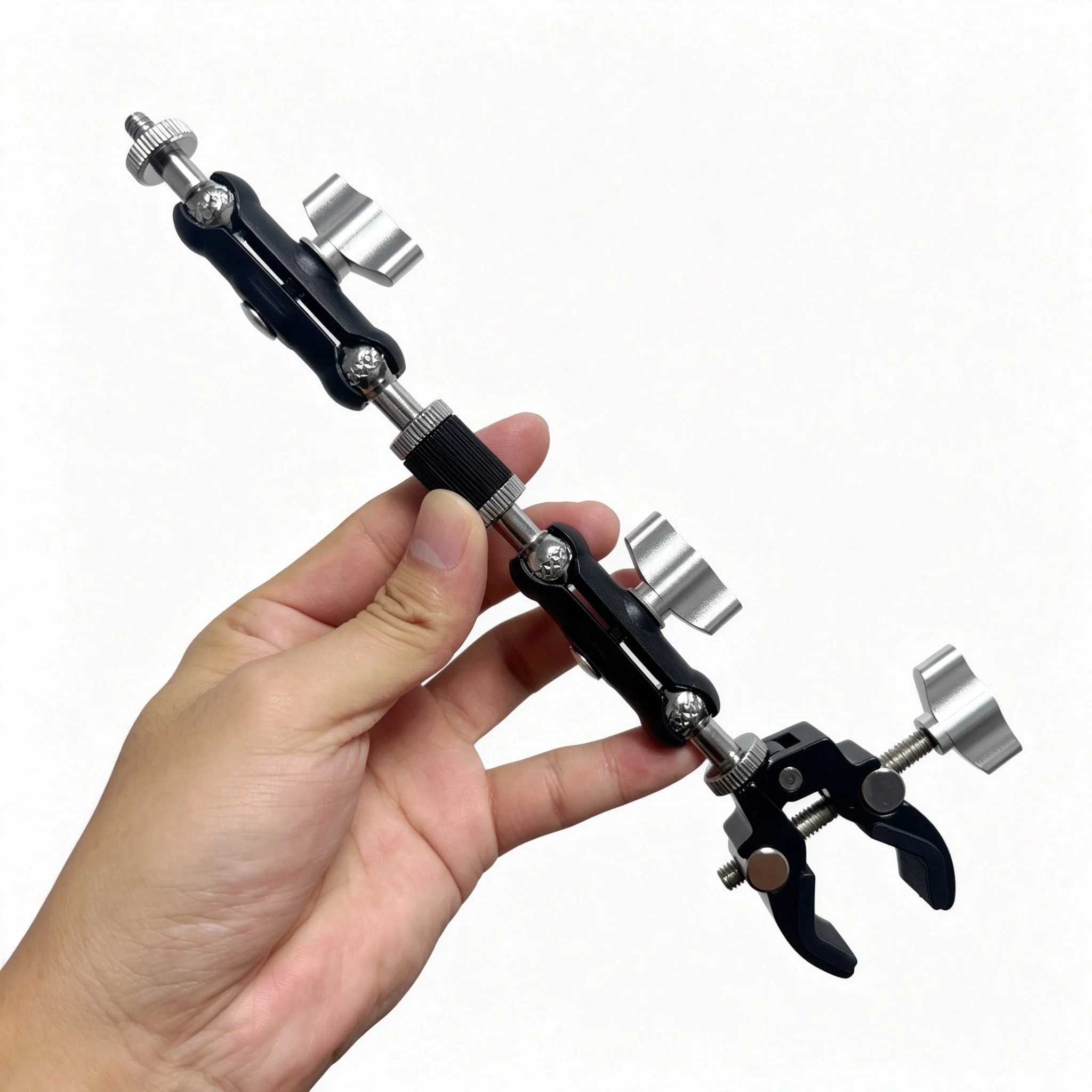 Monitor Arm Clamp - Металлический супер-зажим для камеры с двойной