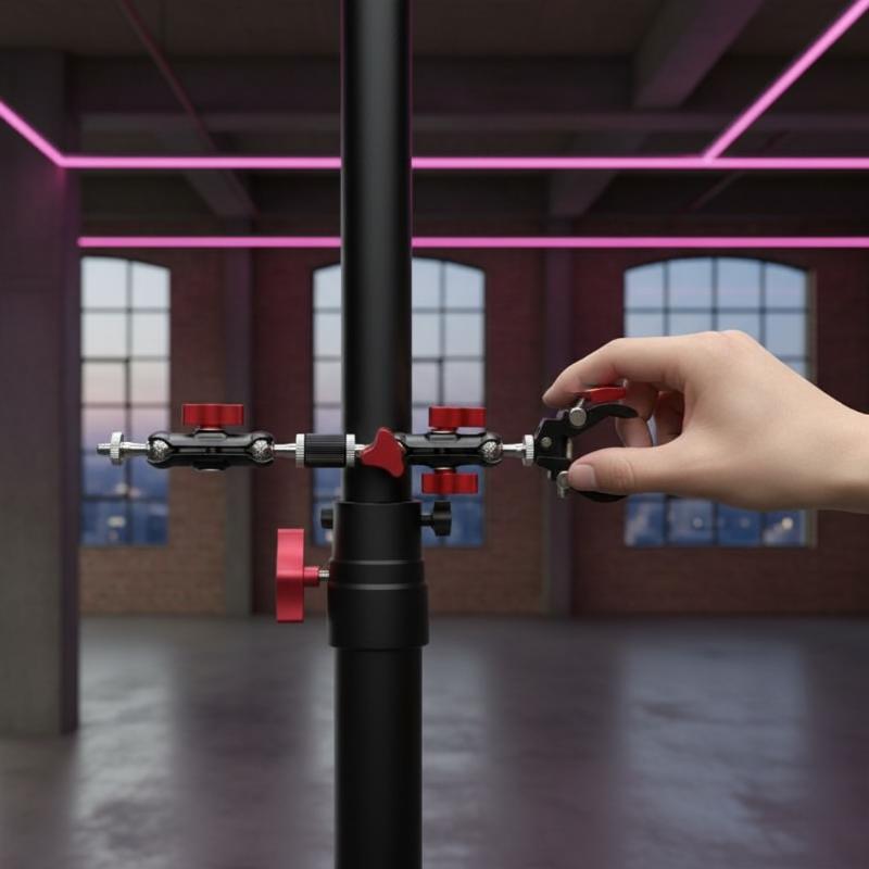 Металлический супер-зажим для  – обзор и цена Monitor Arm Clamp