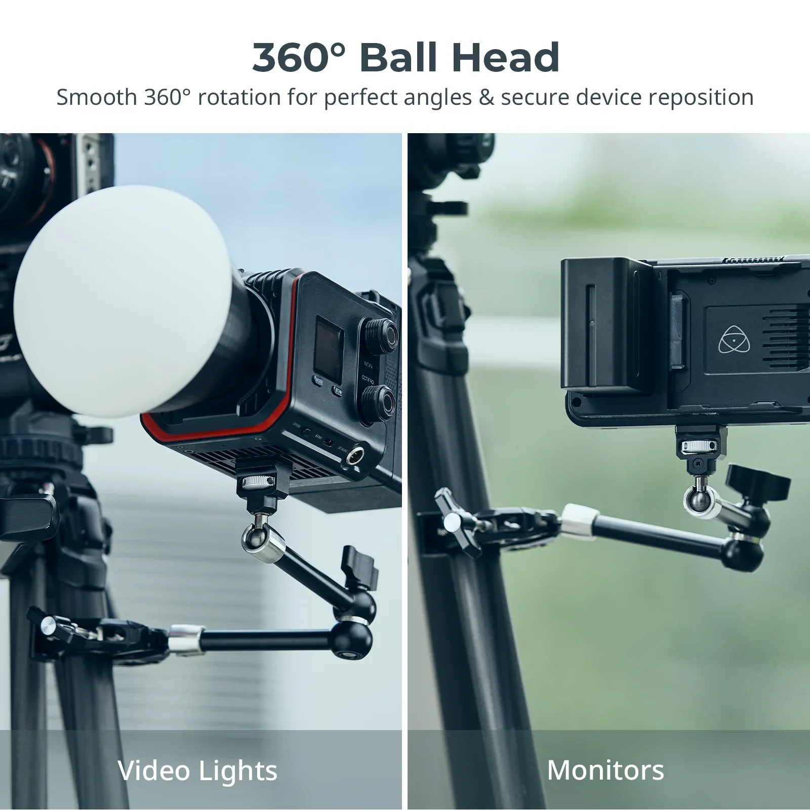 Кронштейн SmallRig Magic Arm с – обзор и цена Monitor Arm Clamp