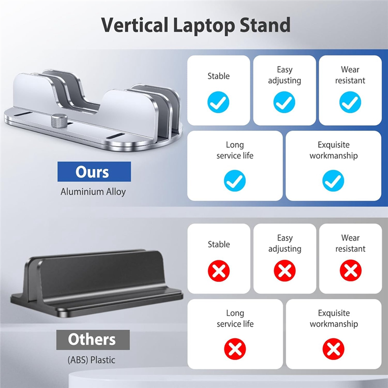 Превосходный вертикальный держ – обзор и цена Vertical Laptop Stand