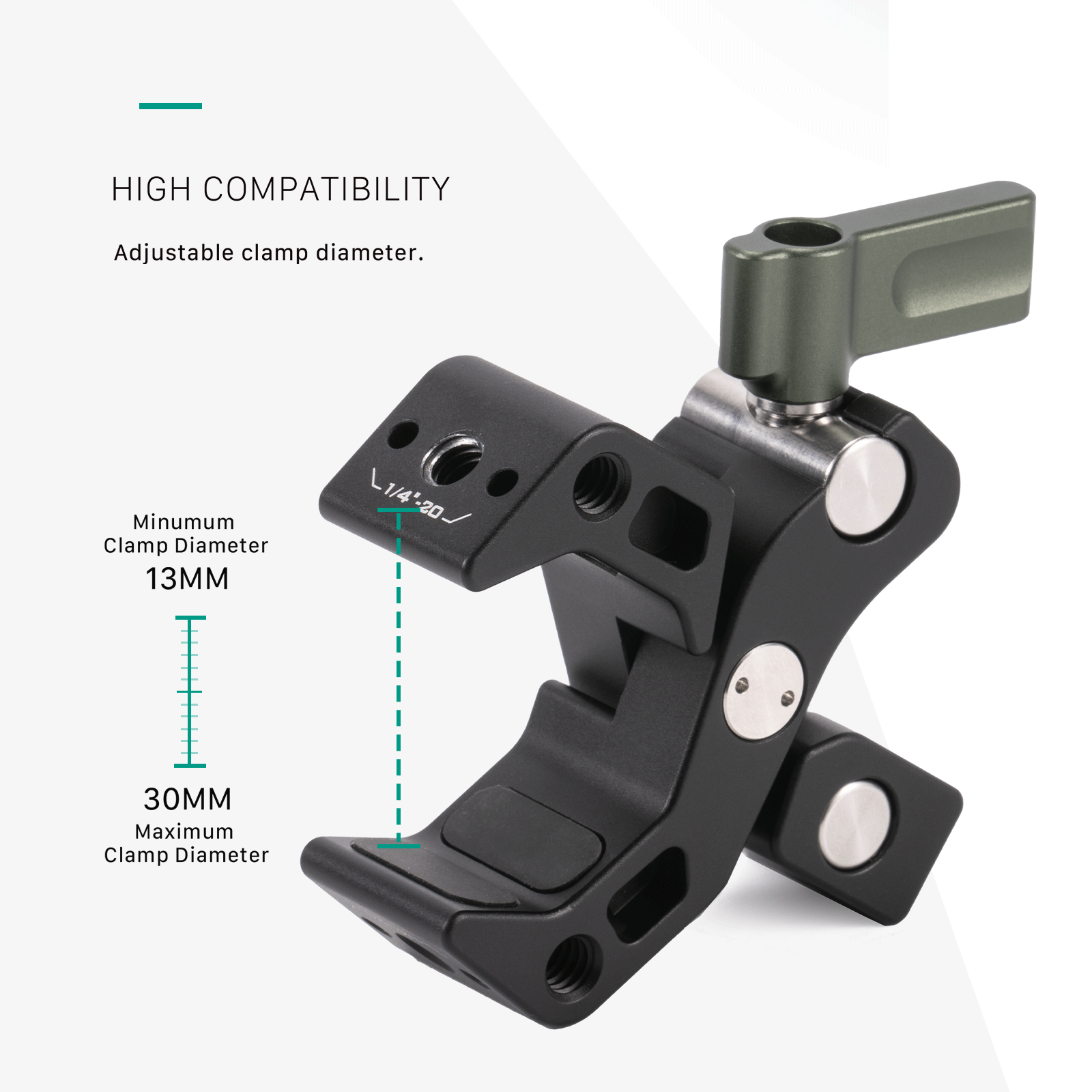 Крепежный зажим TILTA, металли – обзор и цена Monitor Arm Clamp
