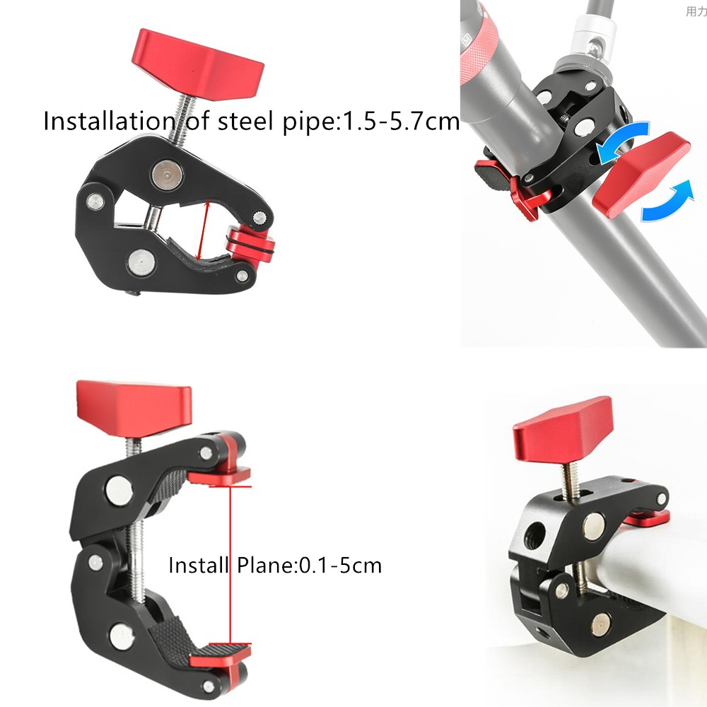 Регулируемый шарнирный фрикцио – обзор и цена Monitor Arm Clamp