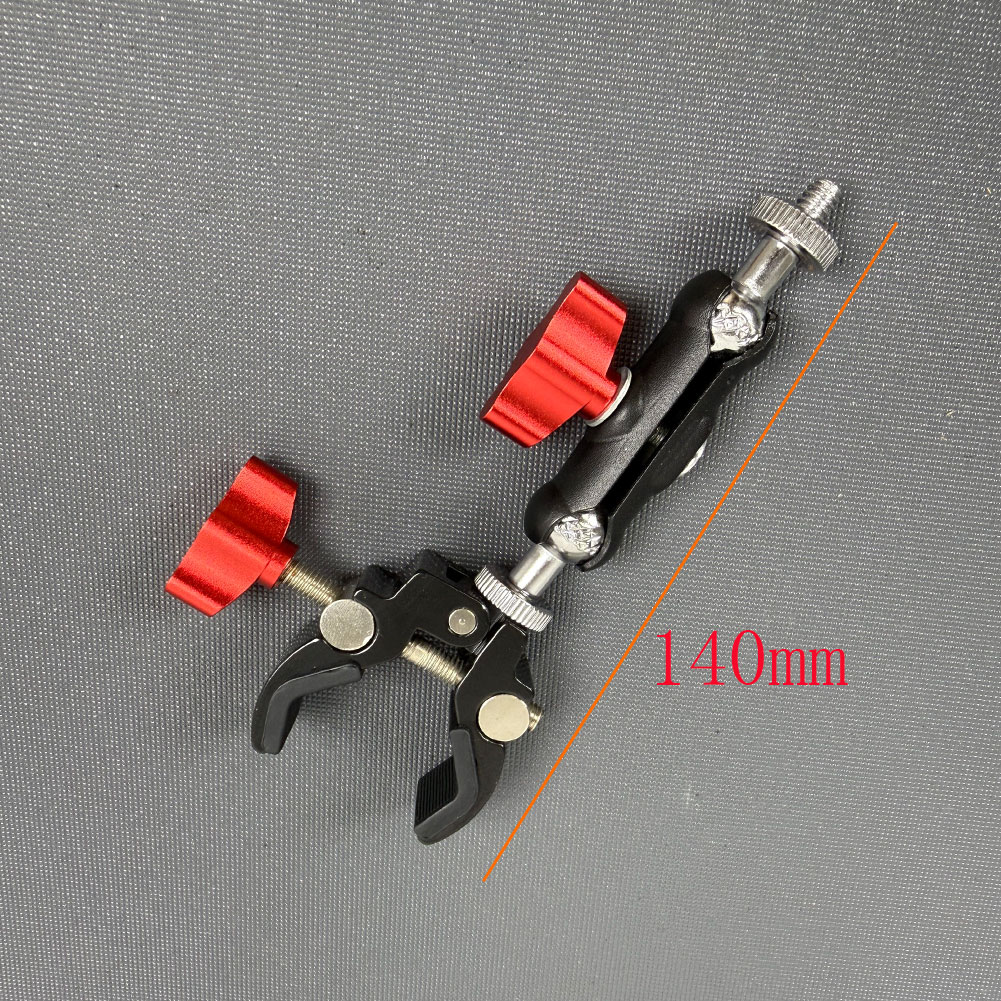 Металлический супер-зажим для  – обзор и цена Monitor Arm Clamp
