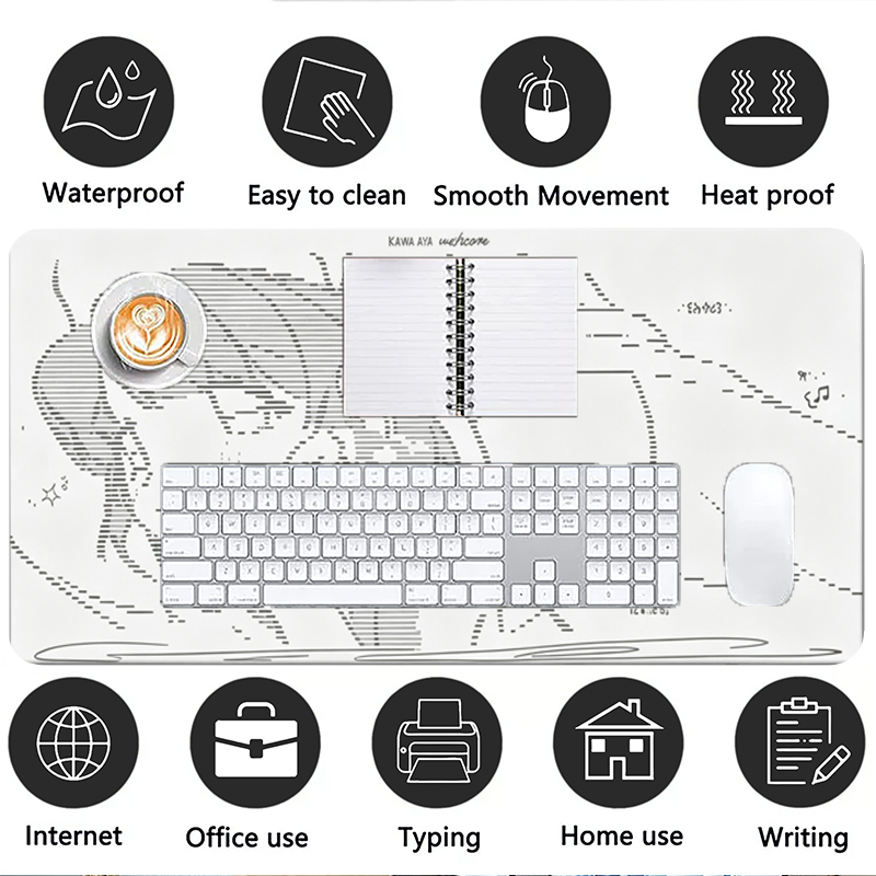 Кожаный коврик для мыши 1 шт., – обзор и цена Desk Setup Cozy